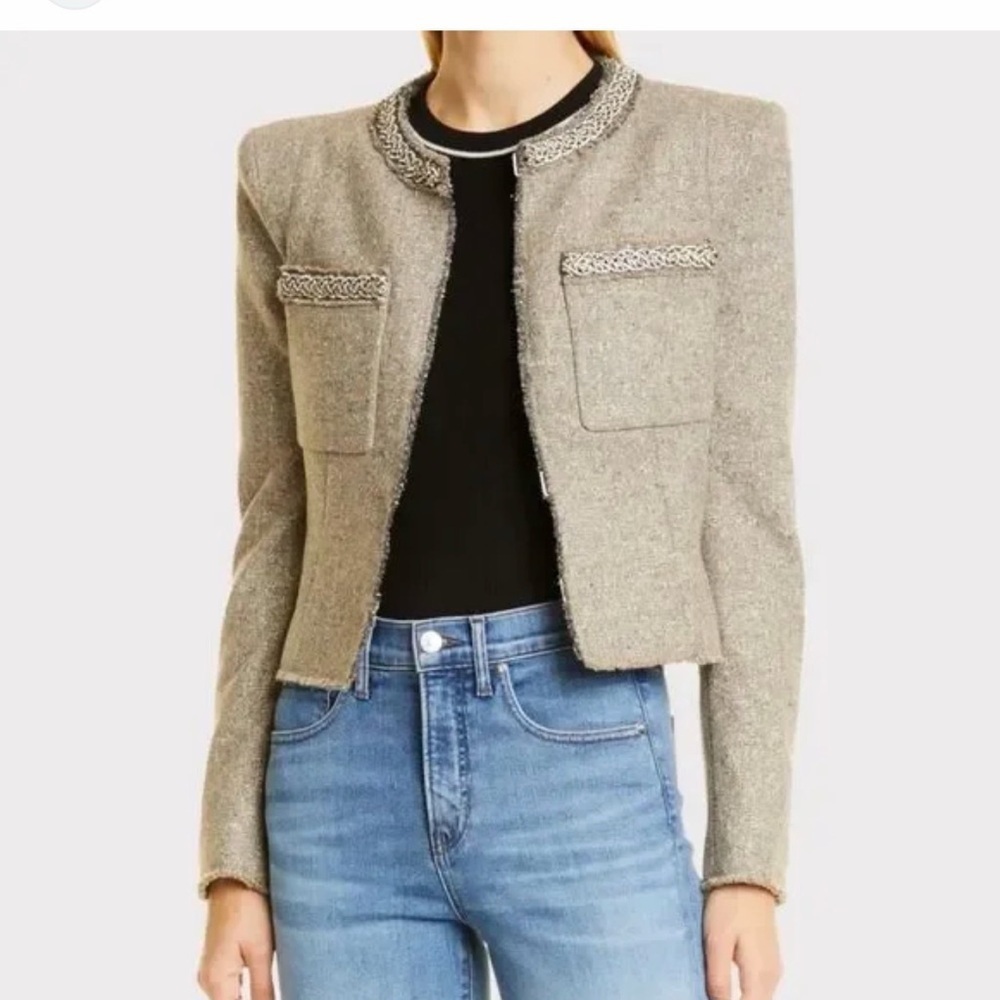 Veronica Beard Orris Wool Blend Jacket